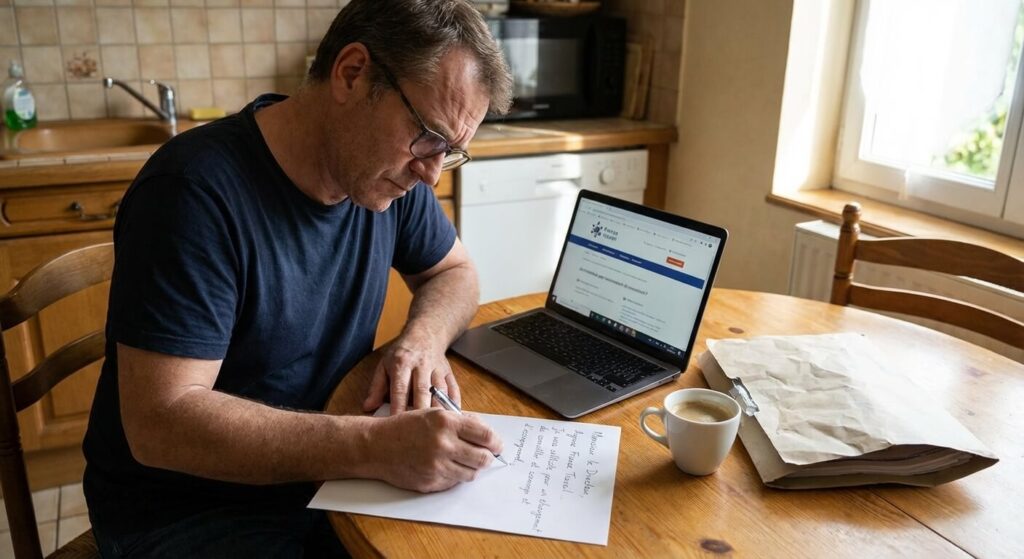 Changer de conseiller France Travail (Pôle Emploi) : Est-ce possible ? 2 Demandeur d'emploi rédigeant une lettre au directeur d'agence pour demander un changement d'accompagnement