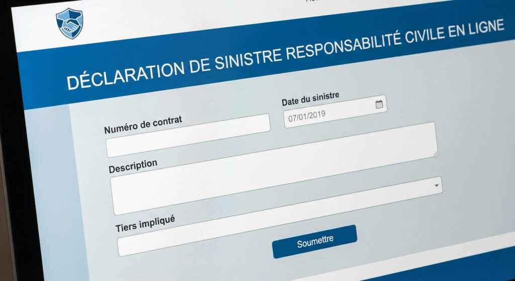 J'ai cassé quelque chose chez quelqu'un : que faire et comment se faire rembourser ? 3 Formulaire de déclaration de sinistre en ligne pour responsabilité civile
