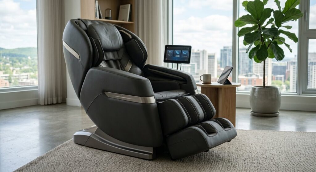 Un fauteuil massant haut de gamme sélectionné parmi les meilleurs modèles de 2026.